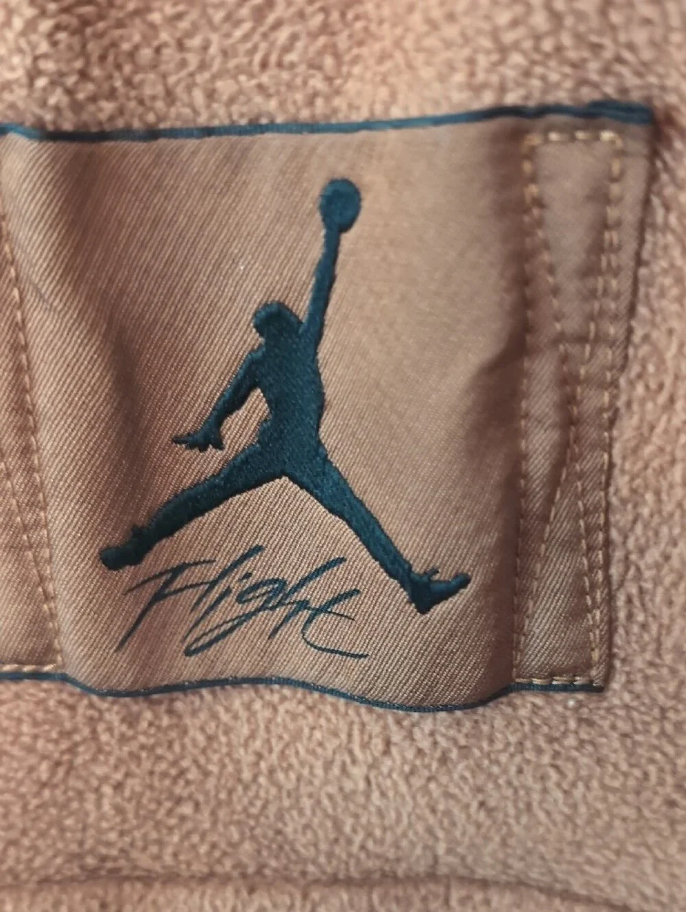 Nike Jordan Essentials Winterized Fleece Half-Zip Sweatshirt Brown M